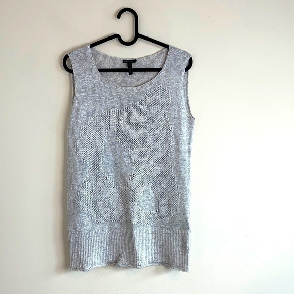 Nwot LAFAYETTE 148 Linen Blend Knit Tunic - Picture 1 of 5